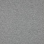 Jersey Uni melange - light grey - GOTS