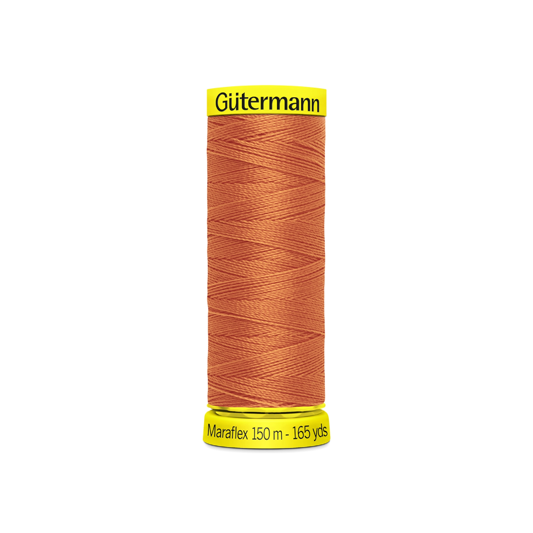 09_Col_982 elastischer Nähfaden Maraflex - (982/coral) – Bild 1