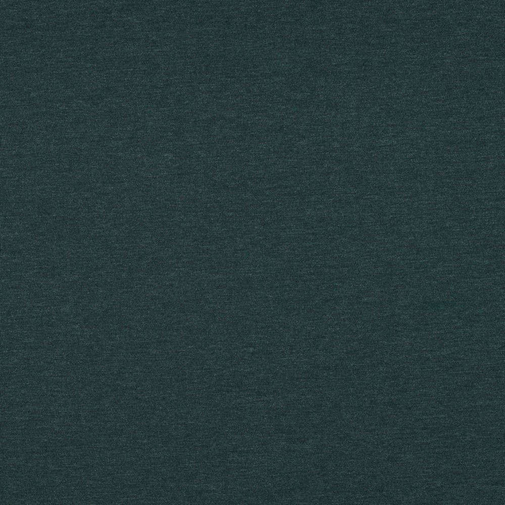 110 Jersey Uni melange - dark green - GOTS – Bild 1