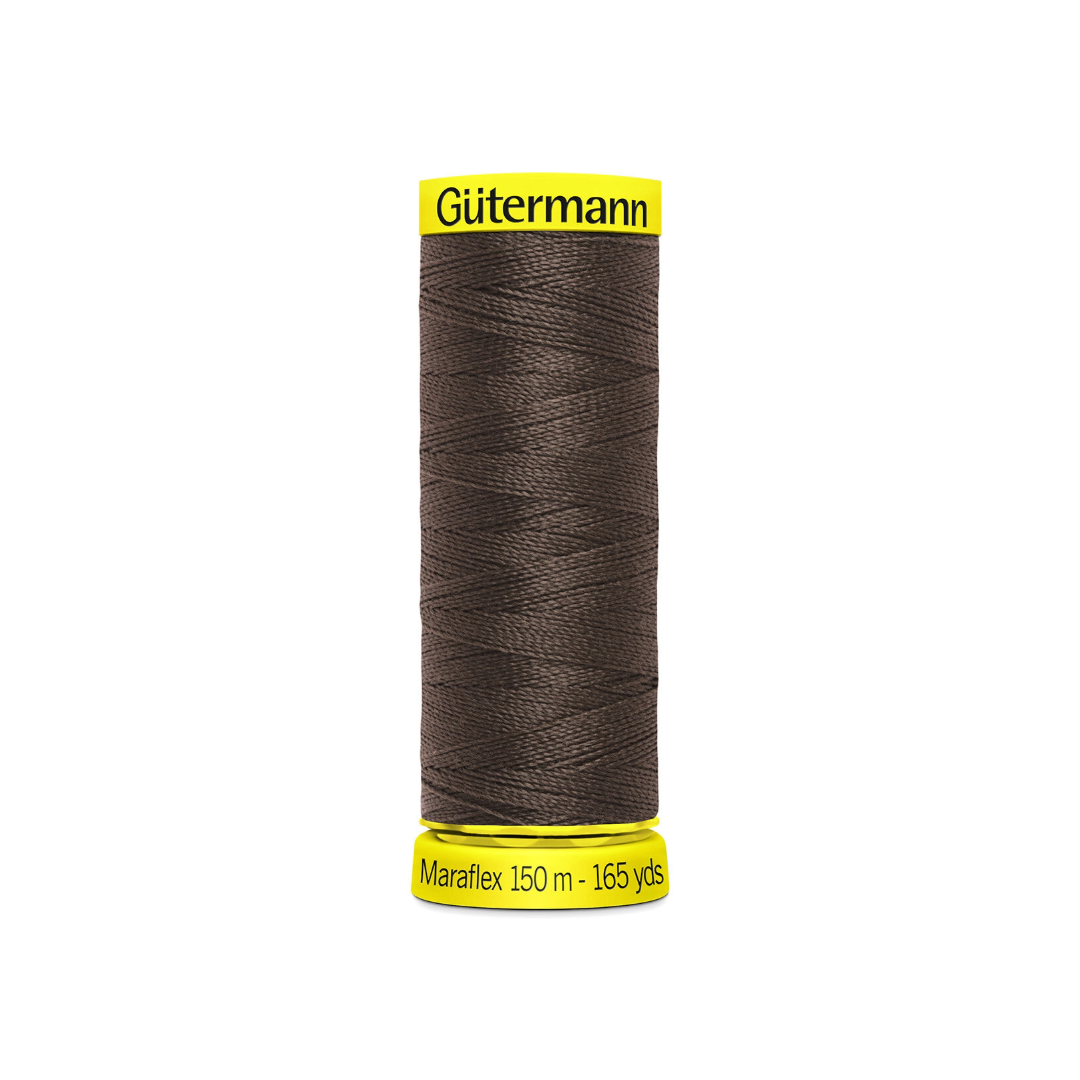18_Col_694 elastischer Nähfaden Maraflex - (694/braun) – Bild 1