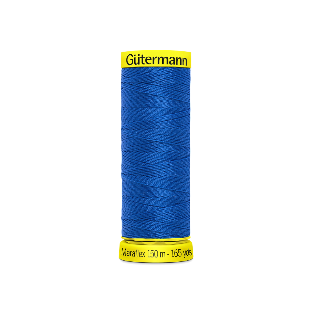 31_Col_315 elastischer Nähfaden Maraflex - (315/kobaltblau) – Bild 1