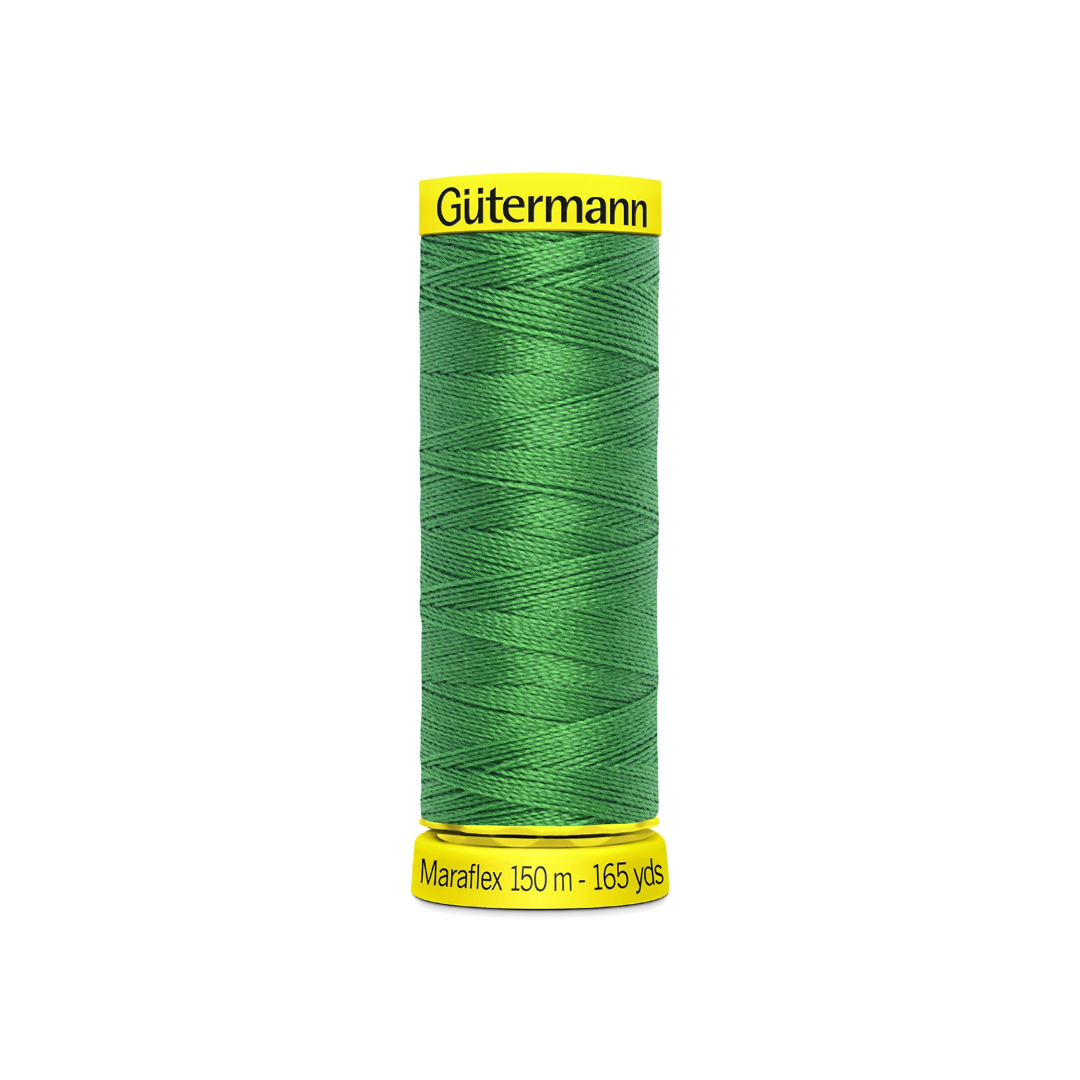 38_Col_396 elastischer Nähfaden Maraflex - (396/irischgrün) – Bild 1