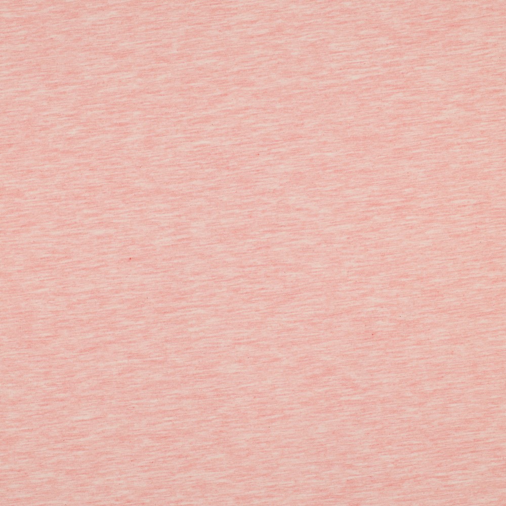 63 Jersey Uni melange - rose - GOTS – Bild 1