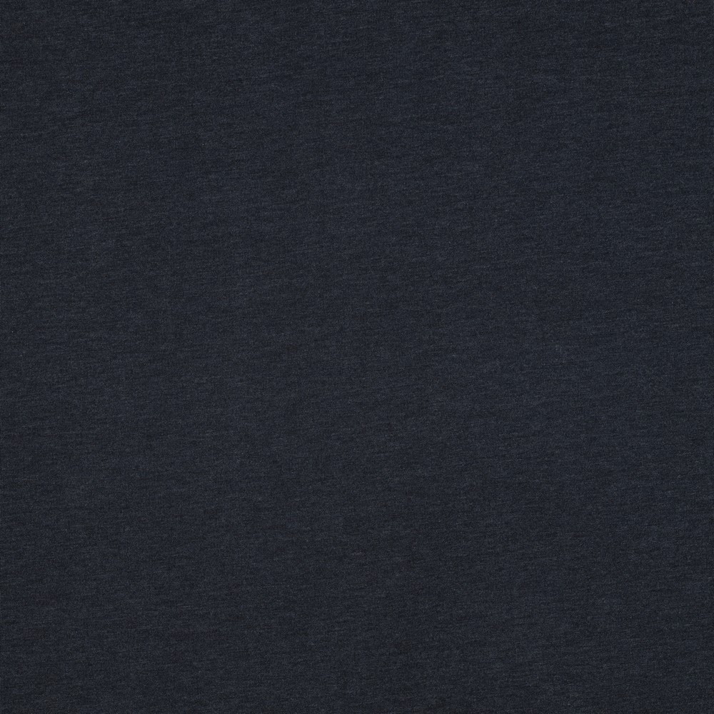 75 Jersey Uni melange - navy - GOTS – Bild 1