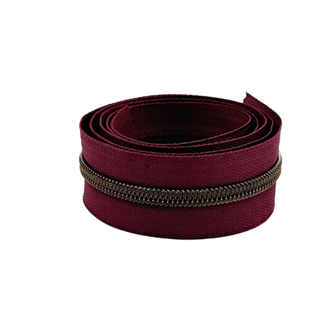 Unbenannt-1(23) Flex 6 Metallic AM - (2411/weinrot) *endlos* – Bild 1