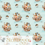 Piratenschiff Tiere -  Eigenproduktion - Jersey