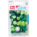 PRYM LOVE DRUCKKNOPF SET "COLOR SNAP" - GRÜN
