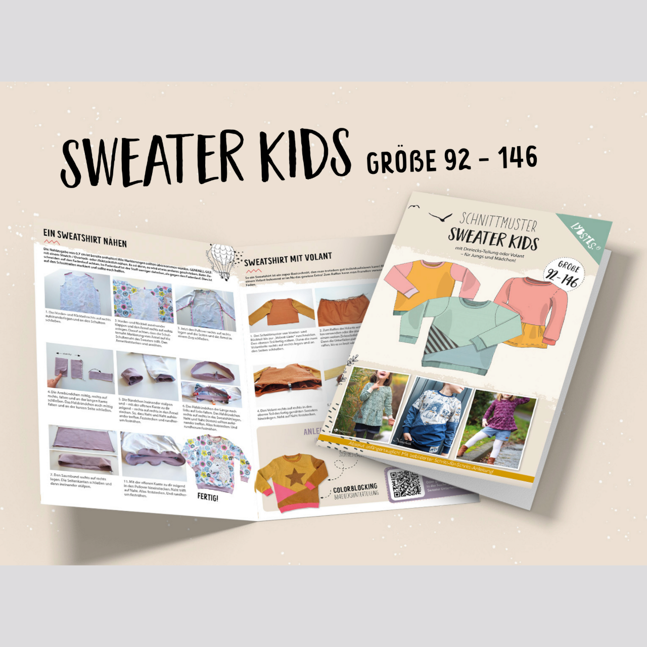 Unbenannt-1(9) Lybstes. Sweater Kids (Gr. 92 - 146) – Bild 1