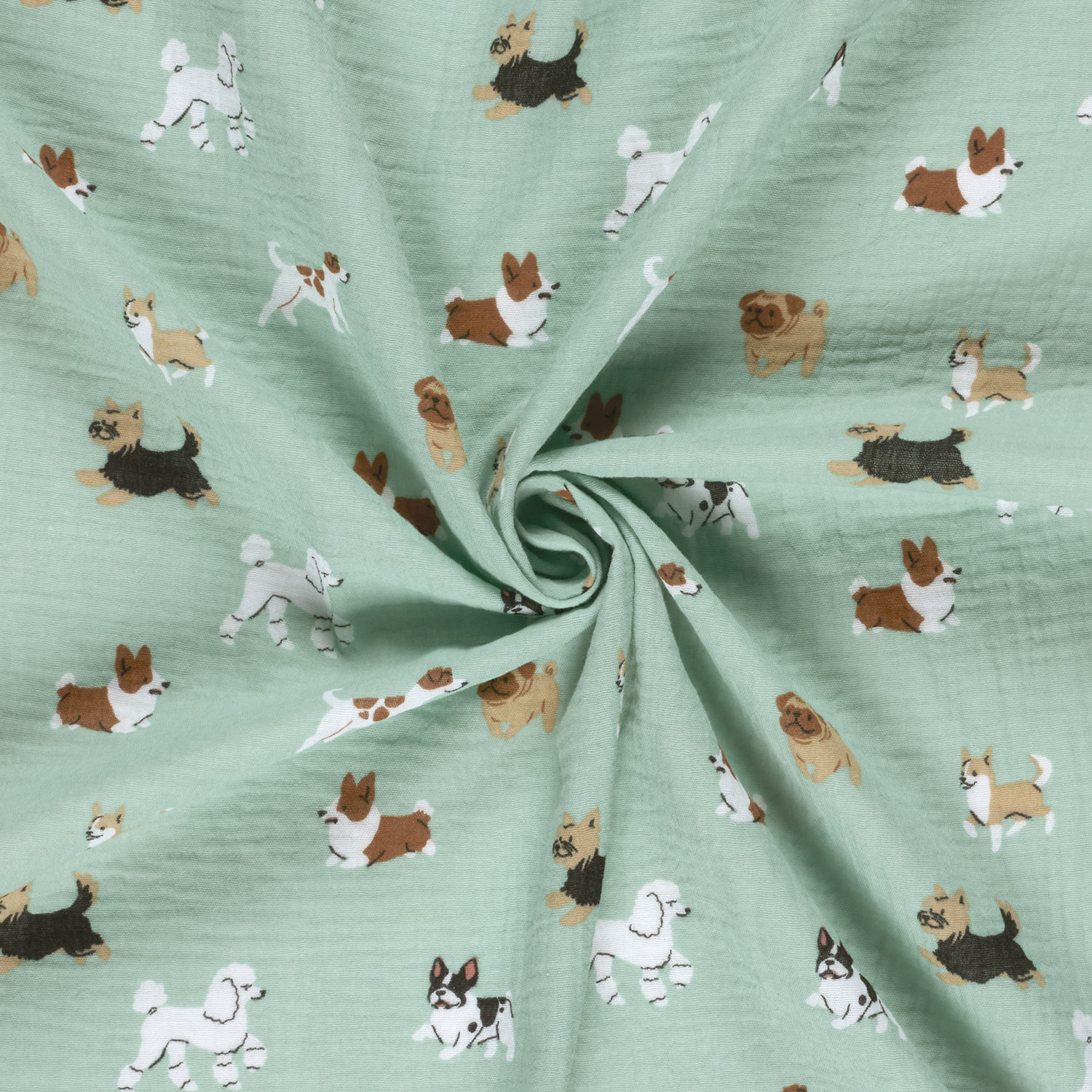 asdf Hunde - double gauze – Bild 1