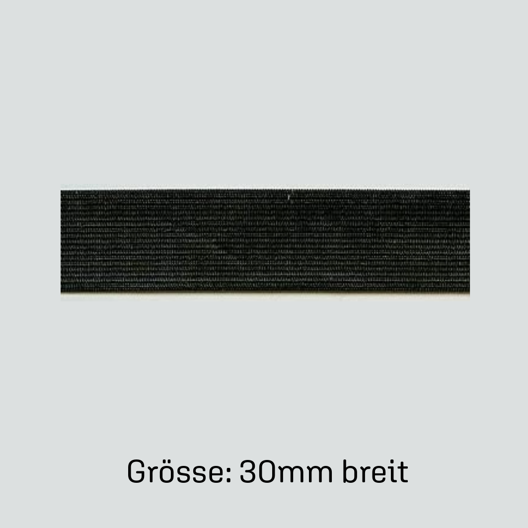 Unbenannt - 26. September 2025 um 19.23.50(3) Gummiband - 30mm - schwarz – Bild 1