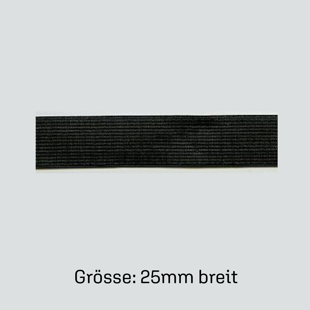 Unbenannt - 26. September 2025 um 19.23.50(4) Gummiband - 25mm - schwarz – Bild 1