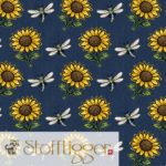 Sonnenblumenzeit-  Eigenproduktion - Jersey Jeans Optik