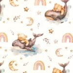 Bärchen auf dem Wal