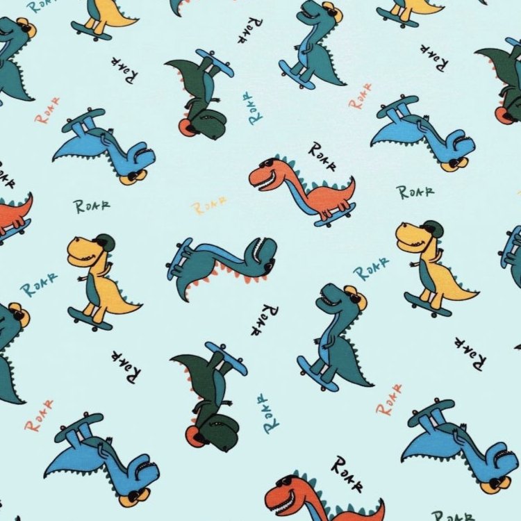 2026/08/1868.jpg Skateboard Dino - blau – Bild 1