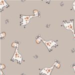 Süsser Giraffe - sand